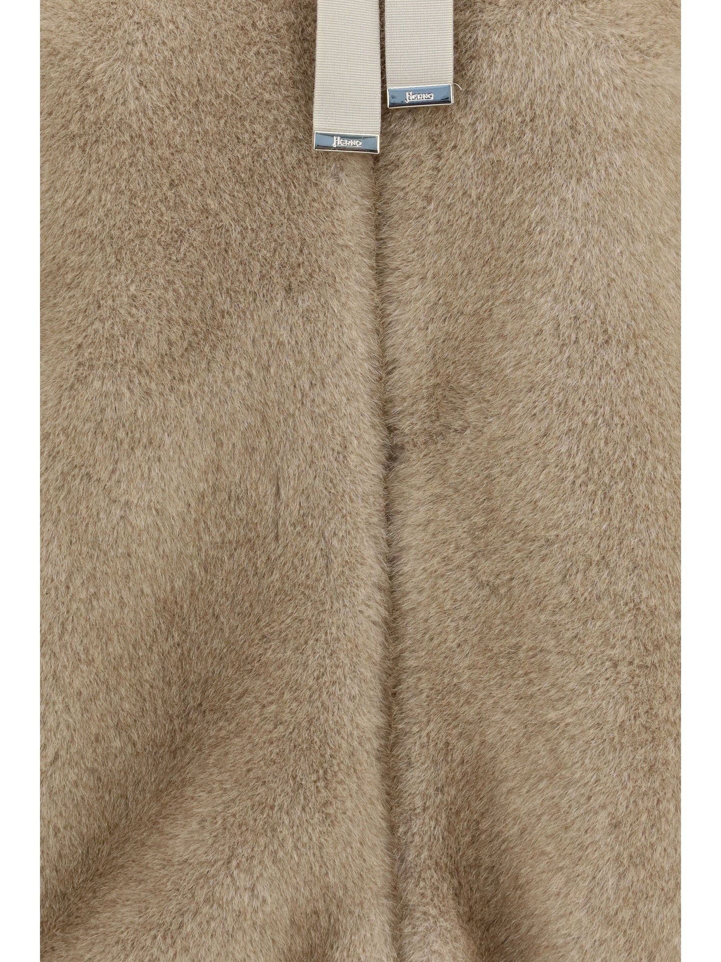 Herno Women Hooded Jacket In Eco-Fur