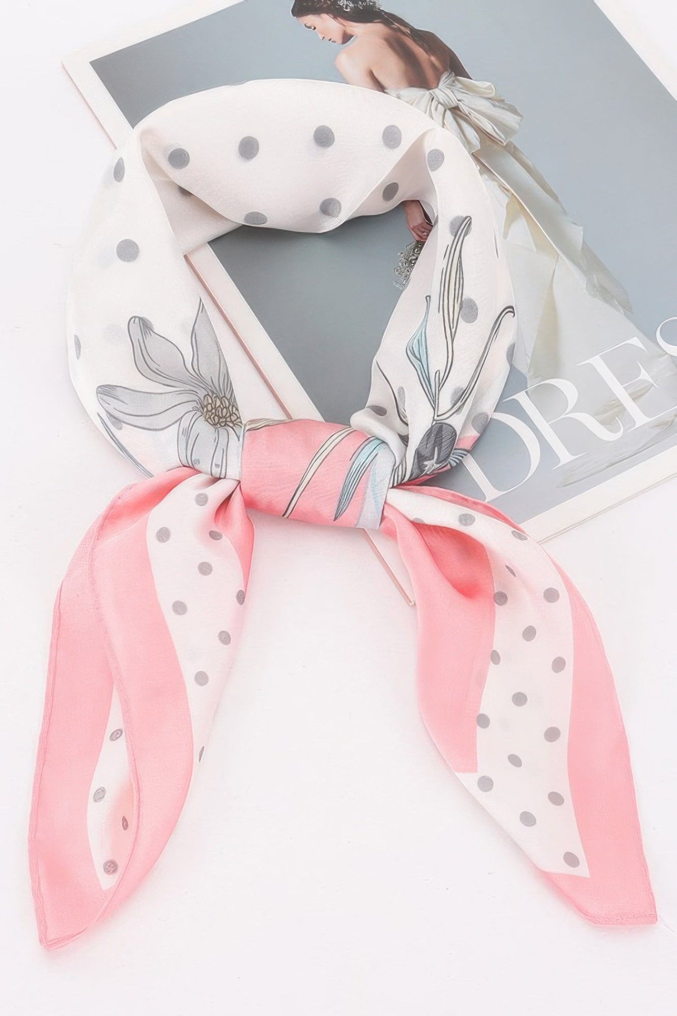 Lightweight Floral Bandana for Effortless Styling
