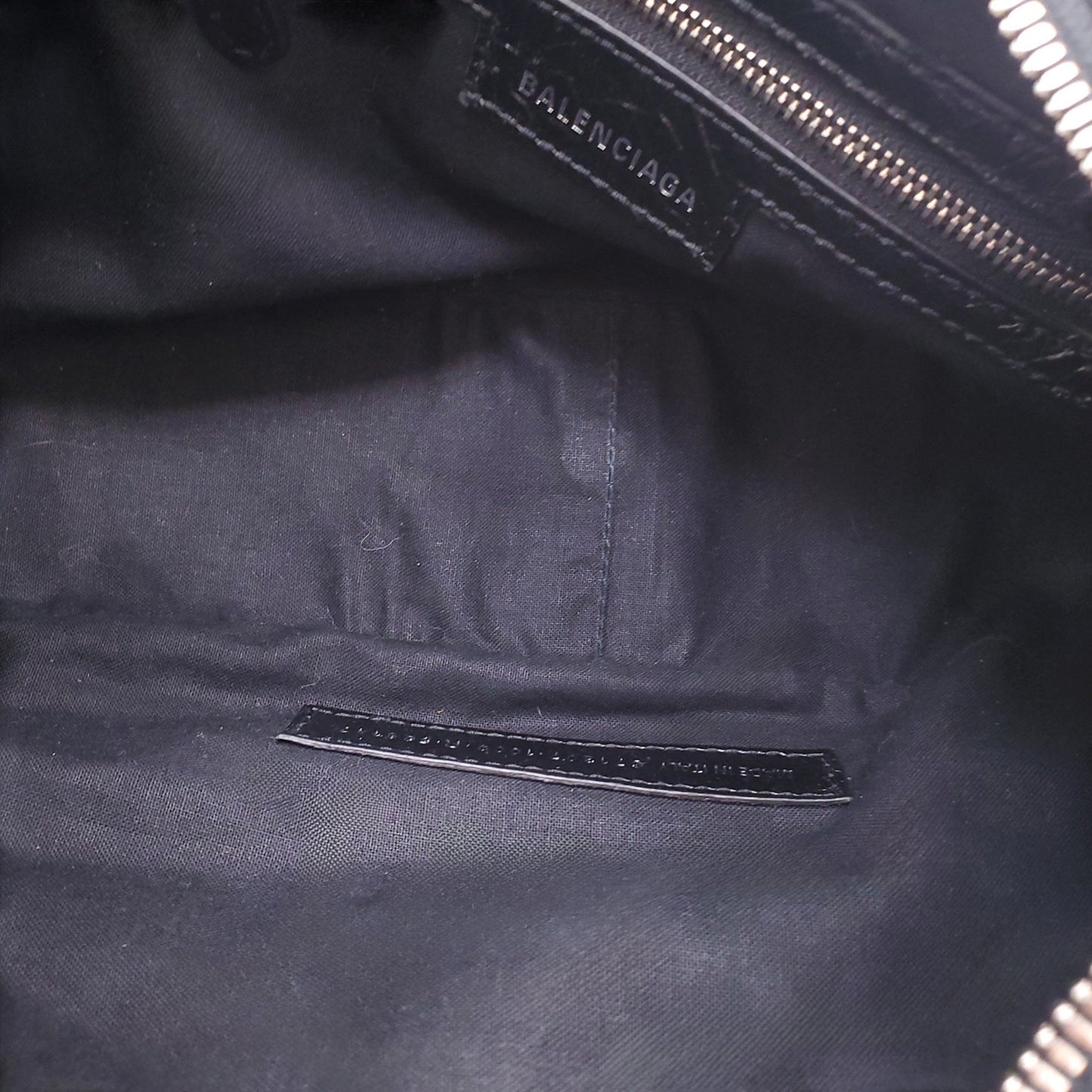 BALENCIAGA SMALL BLACK CAGOLE SHOULDER BAG