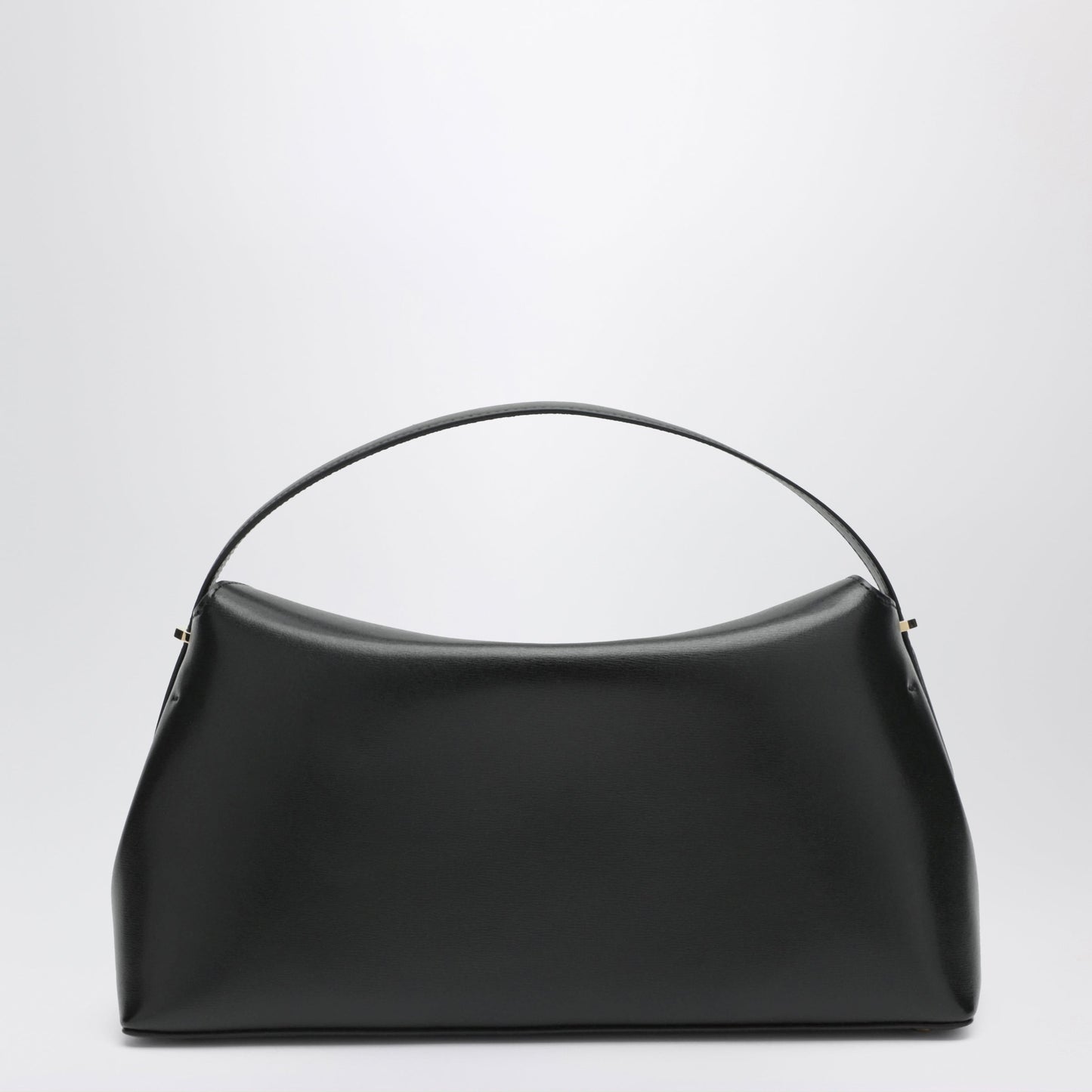 Toteme Black Leather T-Lock Bag Women
