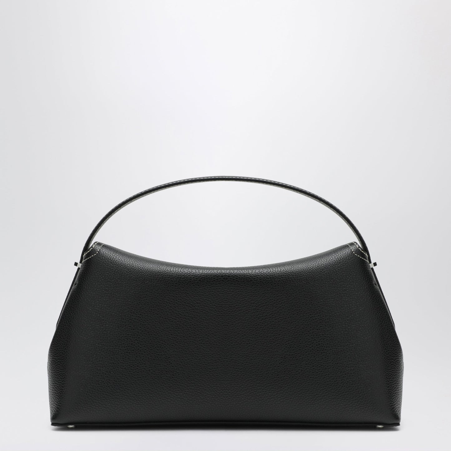 Toteme Everyday Bag In Black Grained Leather Women