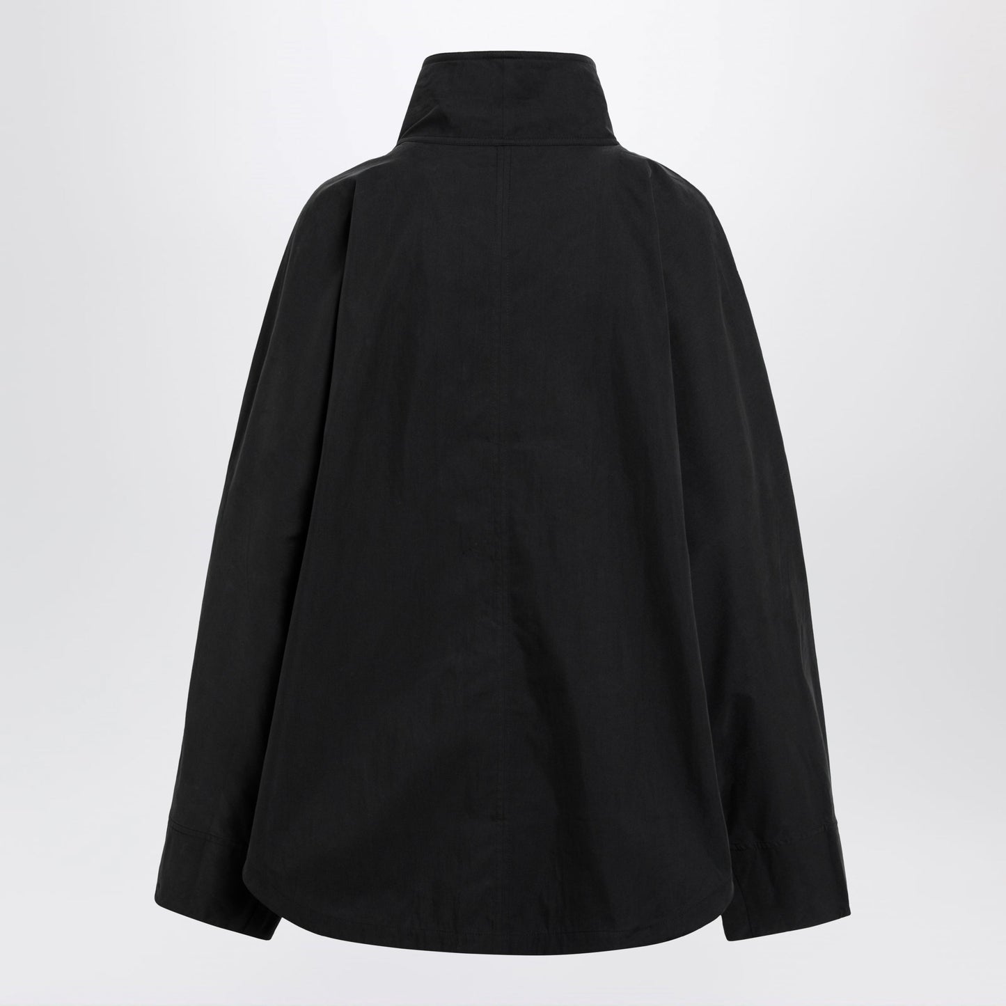 Toteme Black Cotton-Blend Windbreaker Jacket Women
