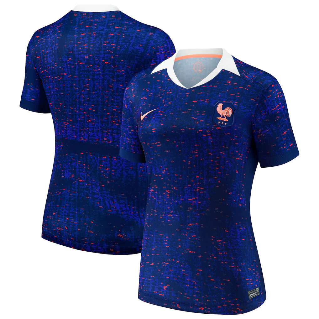 France Women's National Team Women's 2025/26 Home Jersey - Blue