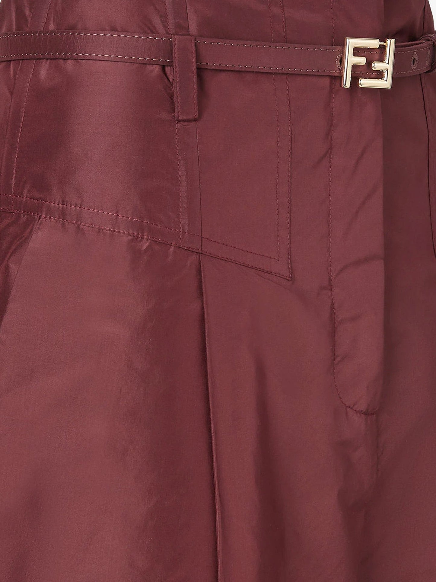 Fendi Women Taffeta' Trousers