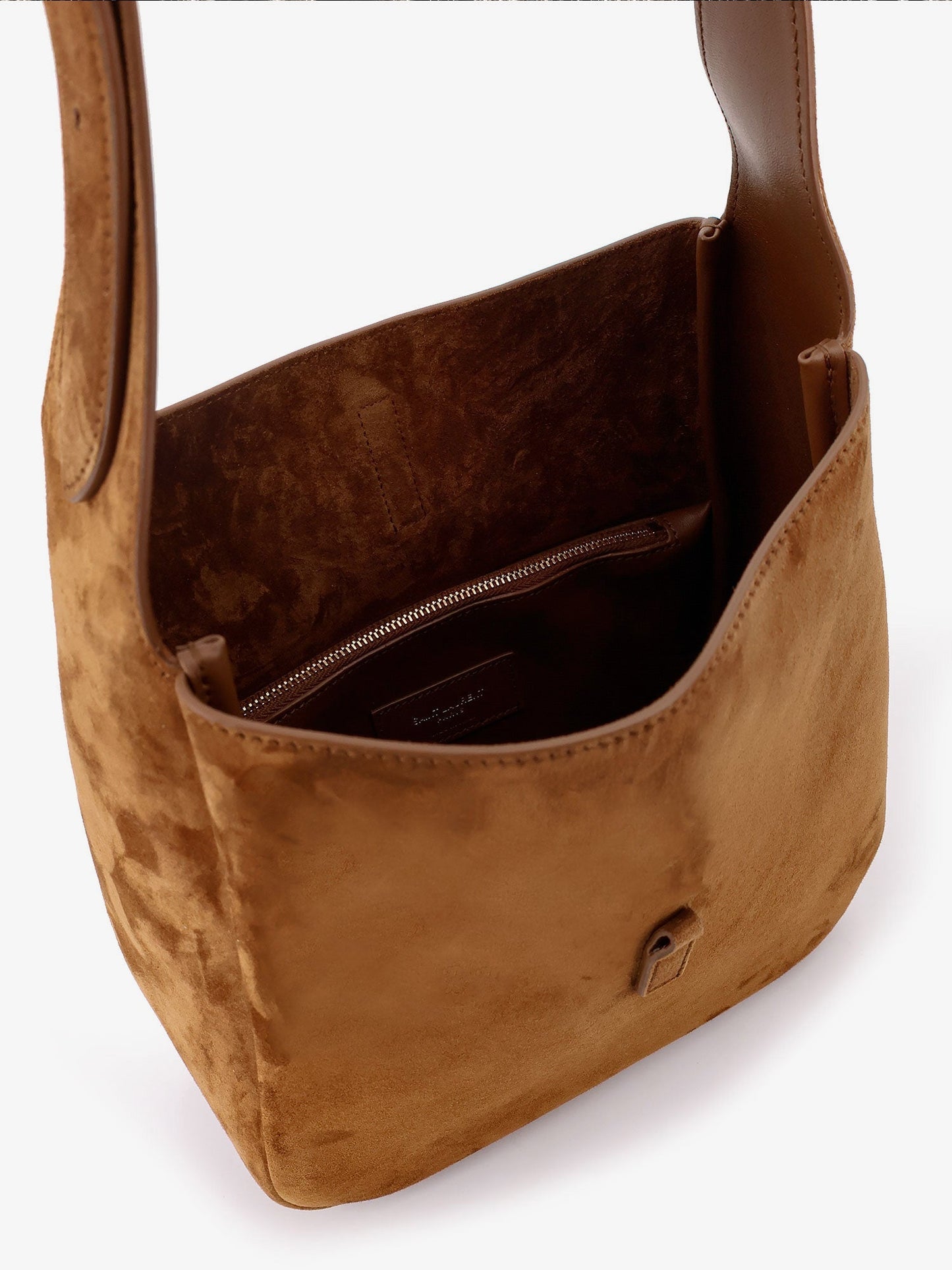 Saint Laurent Women Le 5 Ã 7 Suede Shoulder Bag