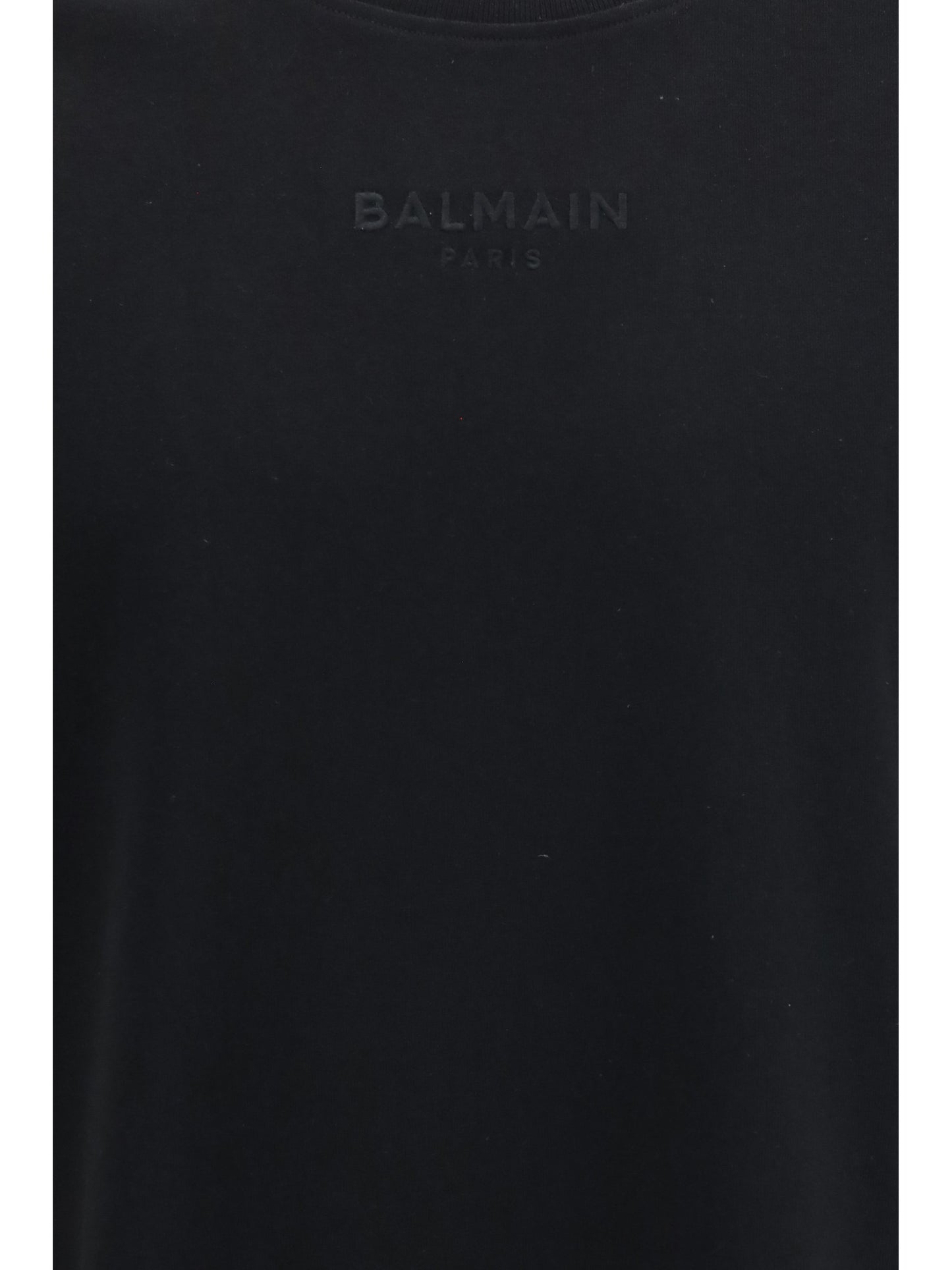 Balmain Men Embroidered Logo T-Shirt