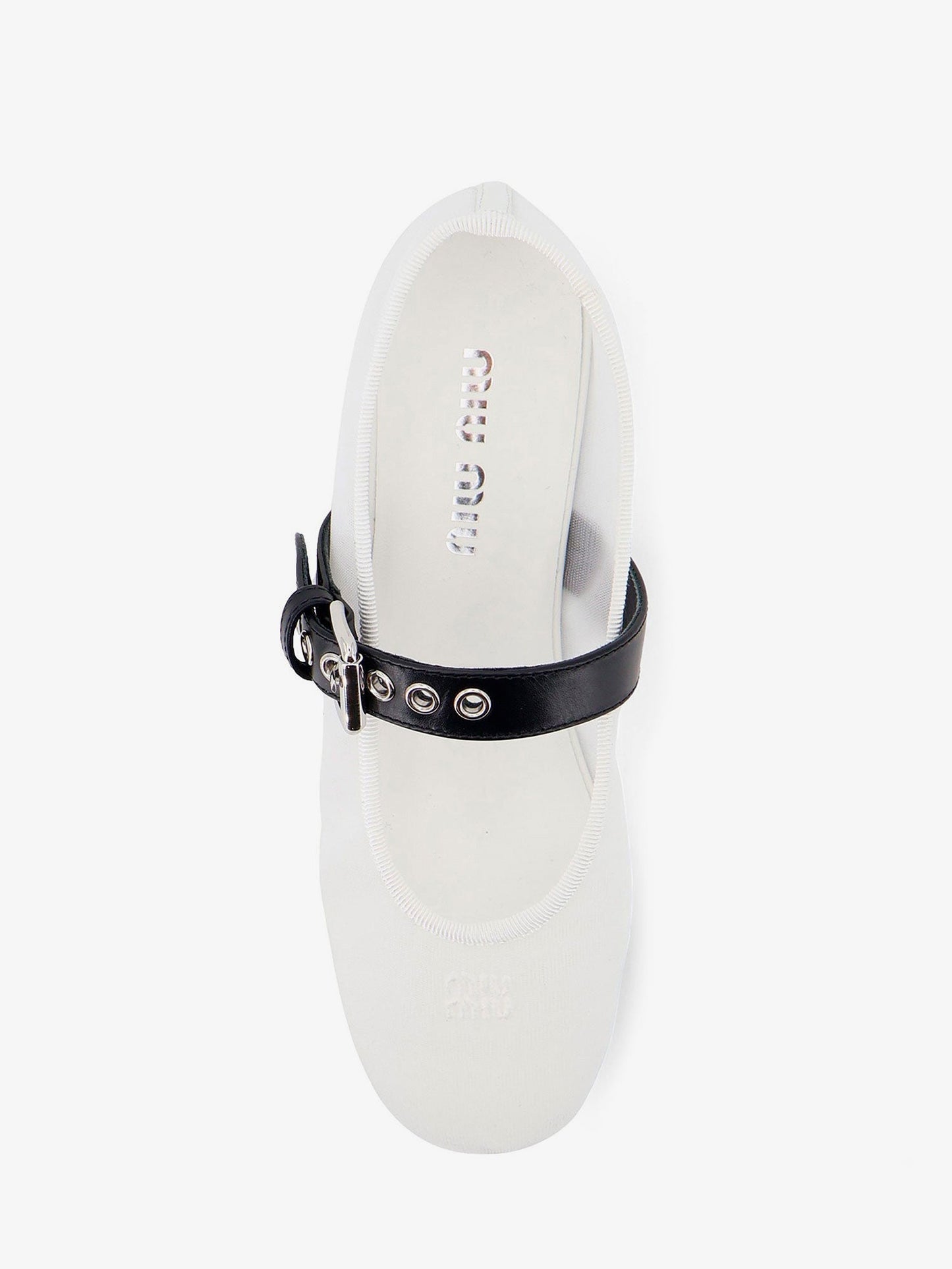 Miu Miu Women Mesh Fabric Ballerinas