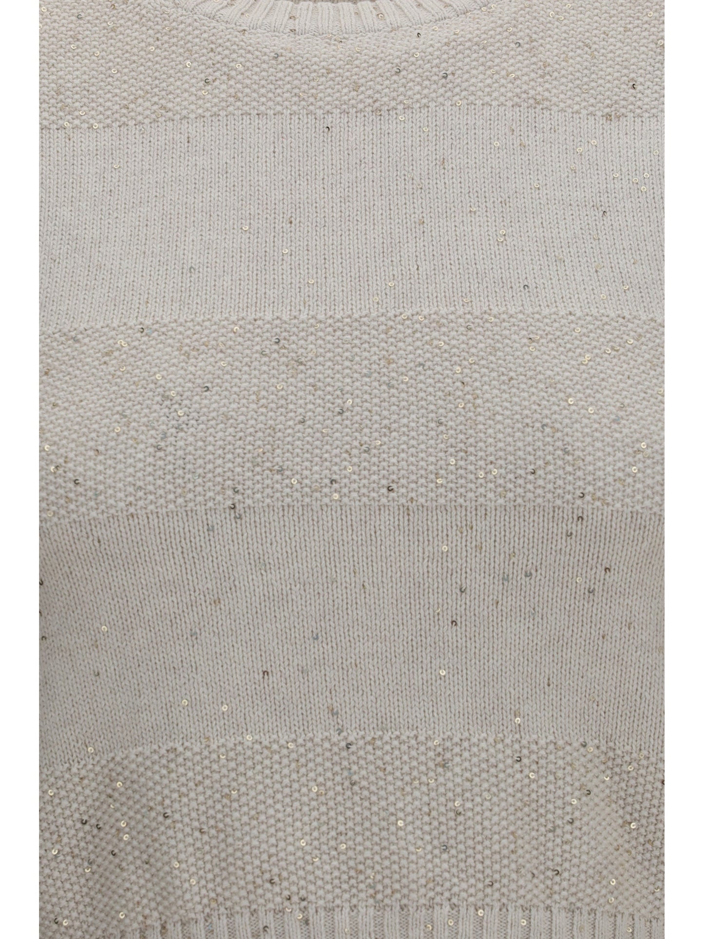 Brunello Cucinelli Women Knit And Sequin Vest
