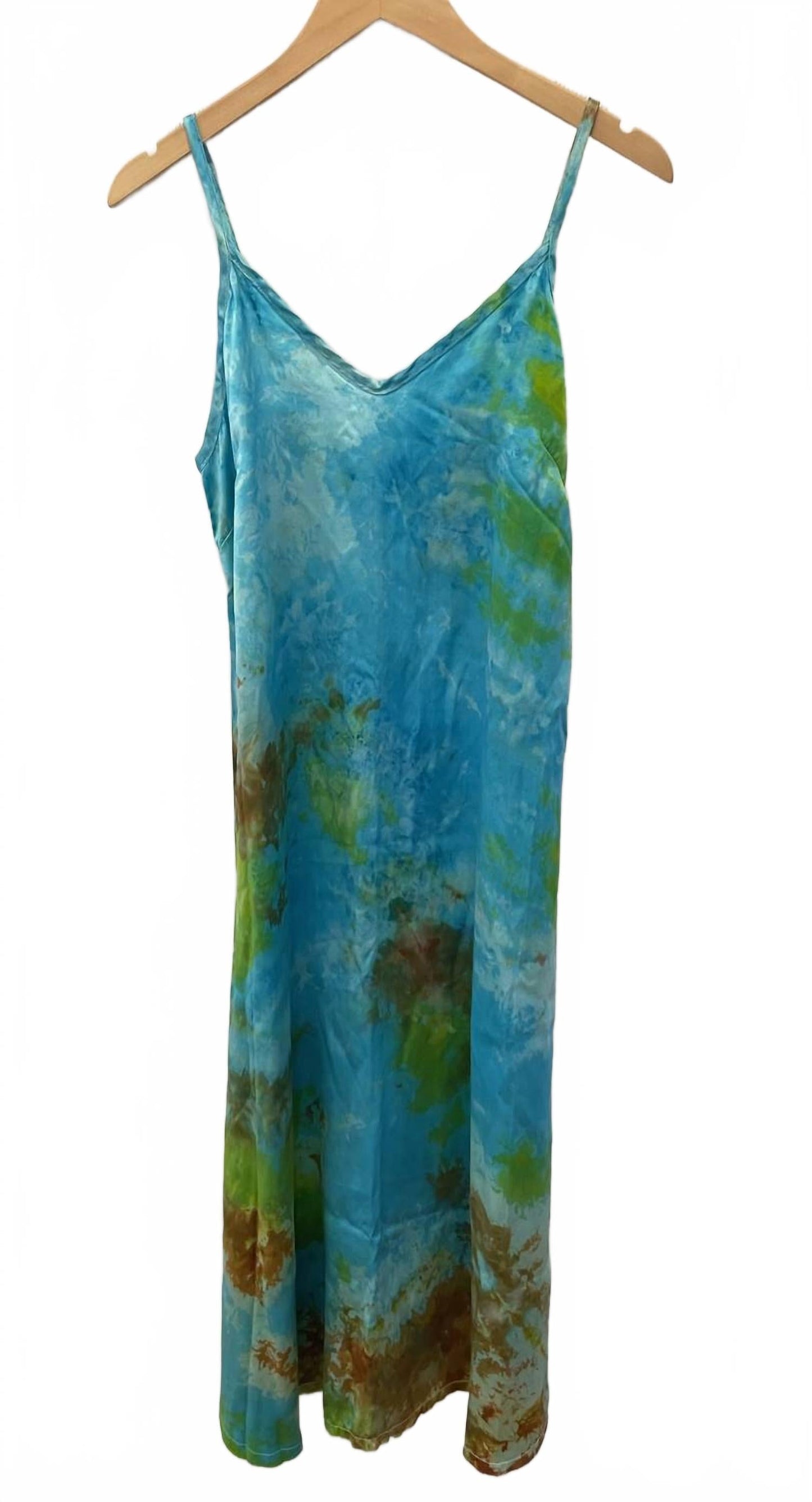 Silk Fanny Dress In Cruise