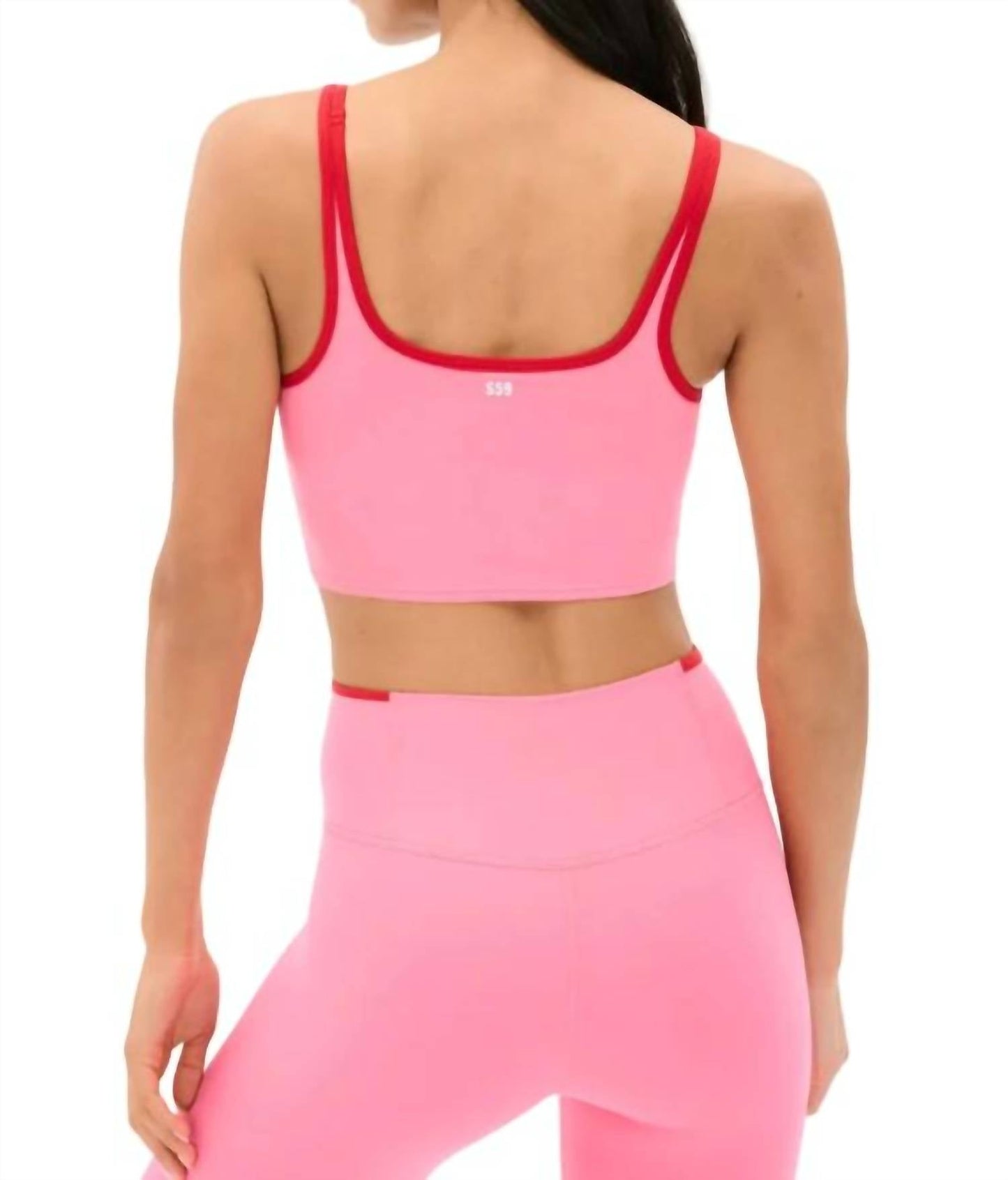Women's Cait Rigor Bralette In Strawberry/pirate Red