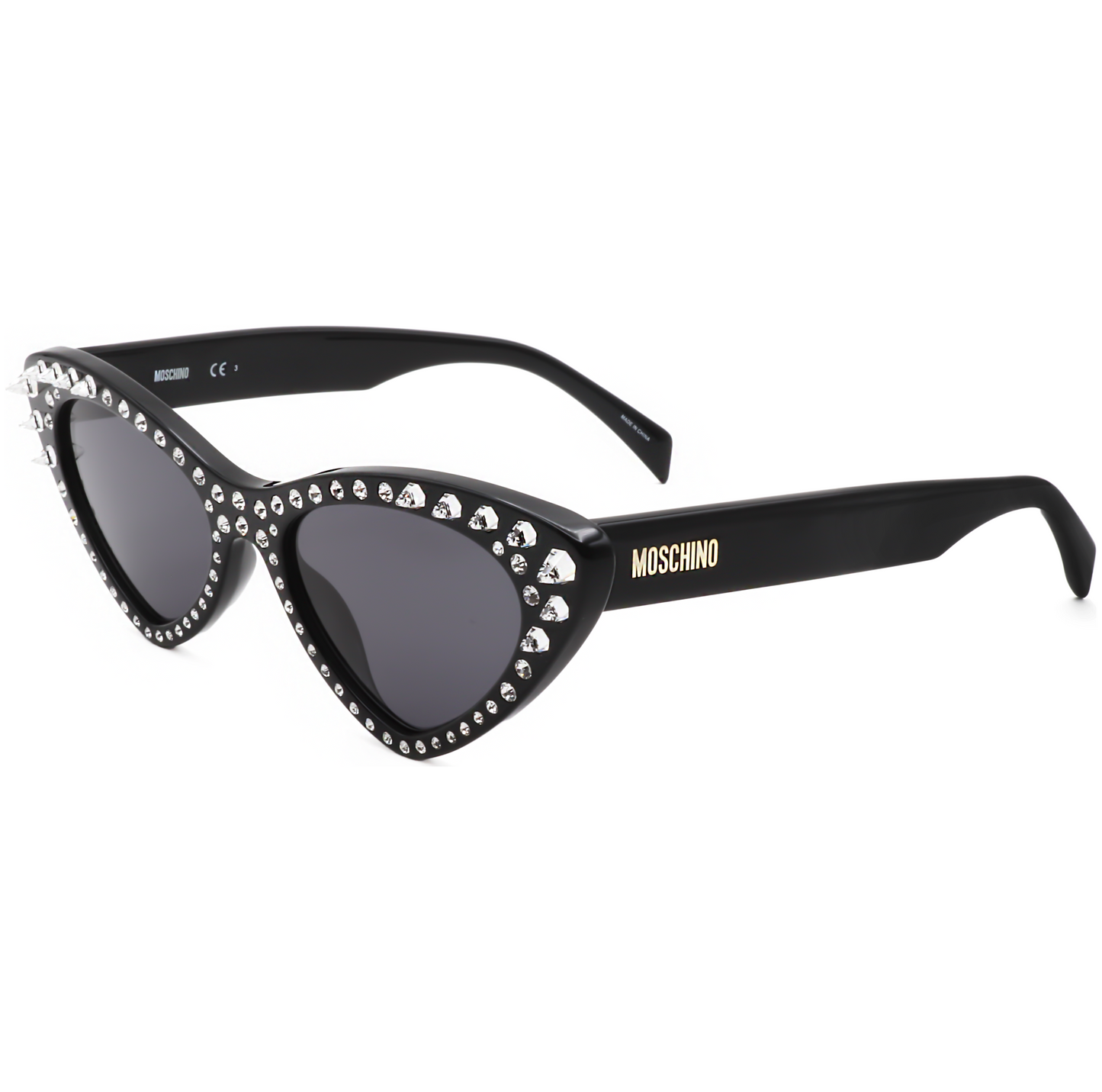Moschino Women's 52 mm Black Sunglasses