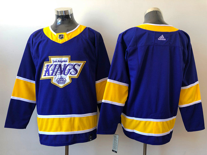 Men's Los Angeles Kings Purple 2021/22 Alternate Primegreen Authentic Blank jersey