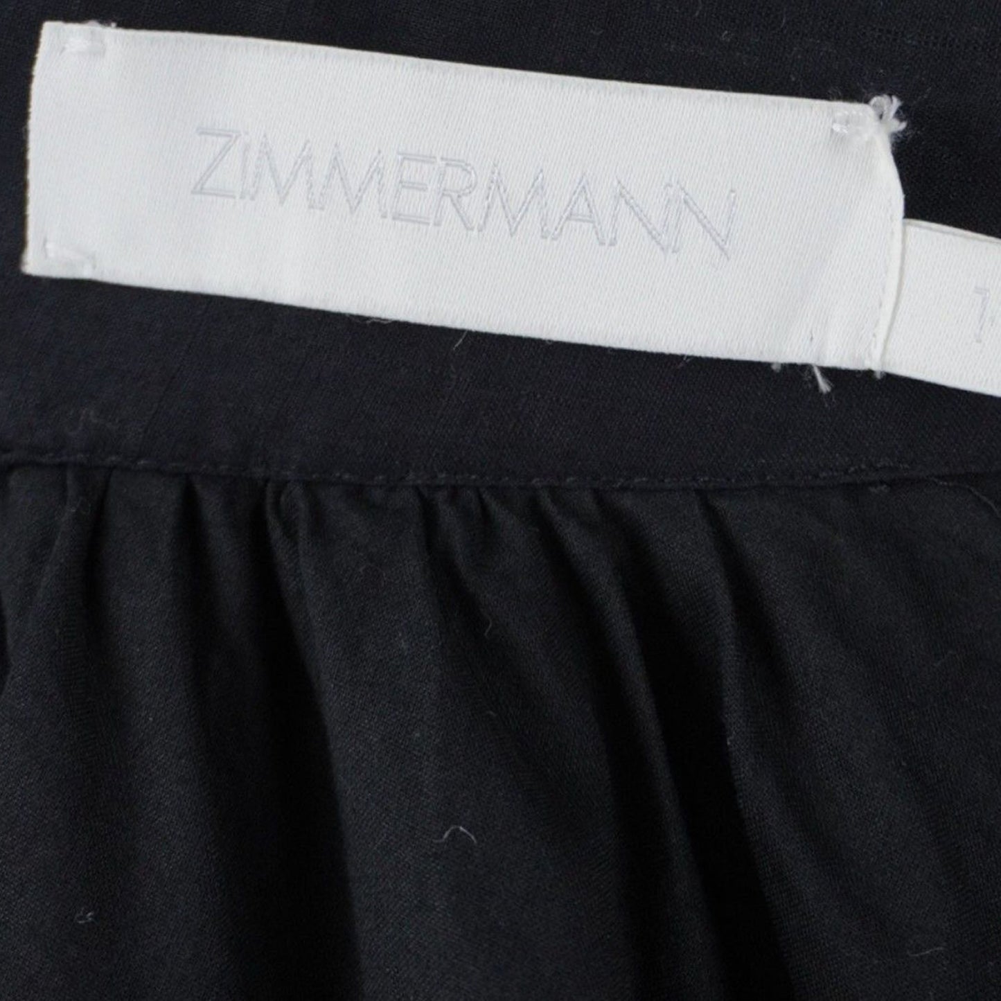 ZIMMERMANN Black Maxi Dress