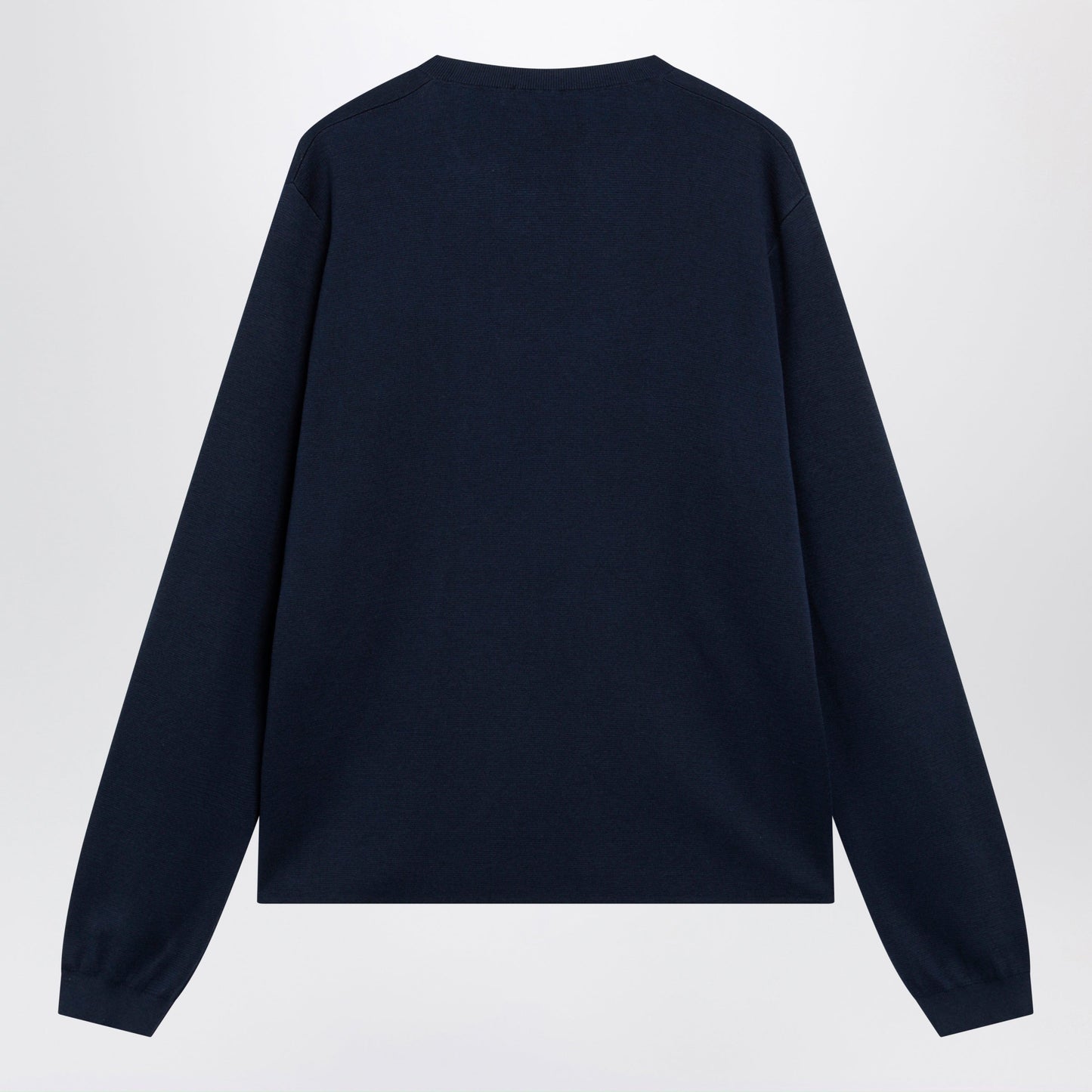 Gucci Ink Blue Silk And Cotton Sweater Men