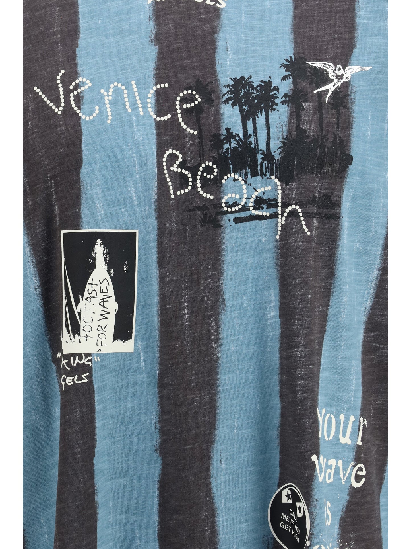 Palm Angels Men Soccer Cali T-Shirt