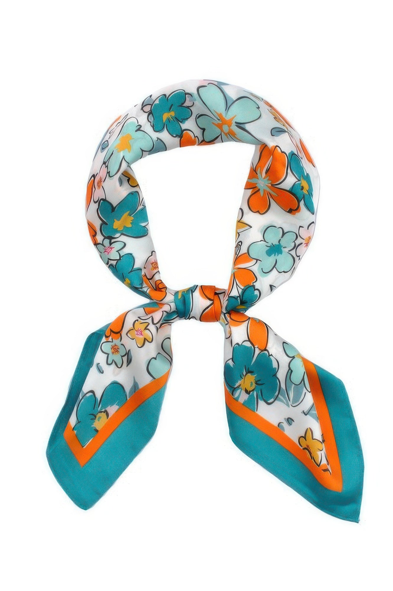 Flower Pattern Fashion Bandana