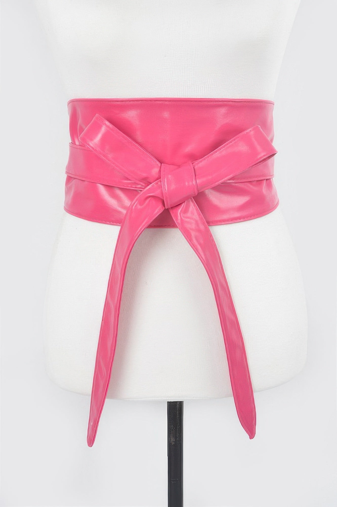Tie Front Leather Belt