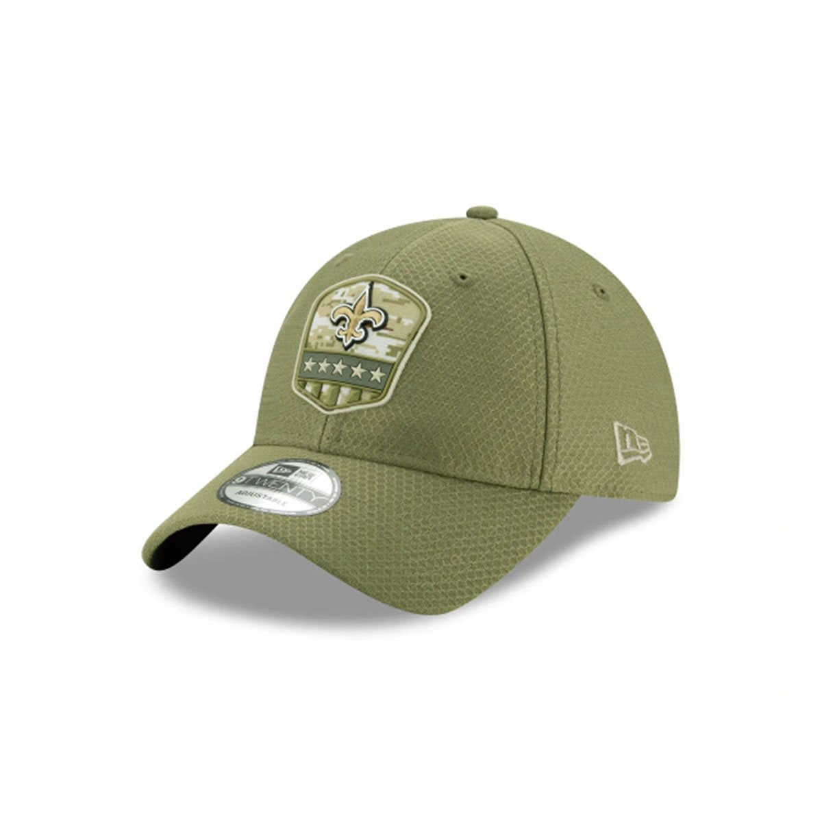 NEW ORLEANS SAINTS SALUTE TO SERVICE 9TWENTY ADJUSTABLE GREEN/GOLD