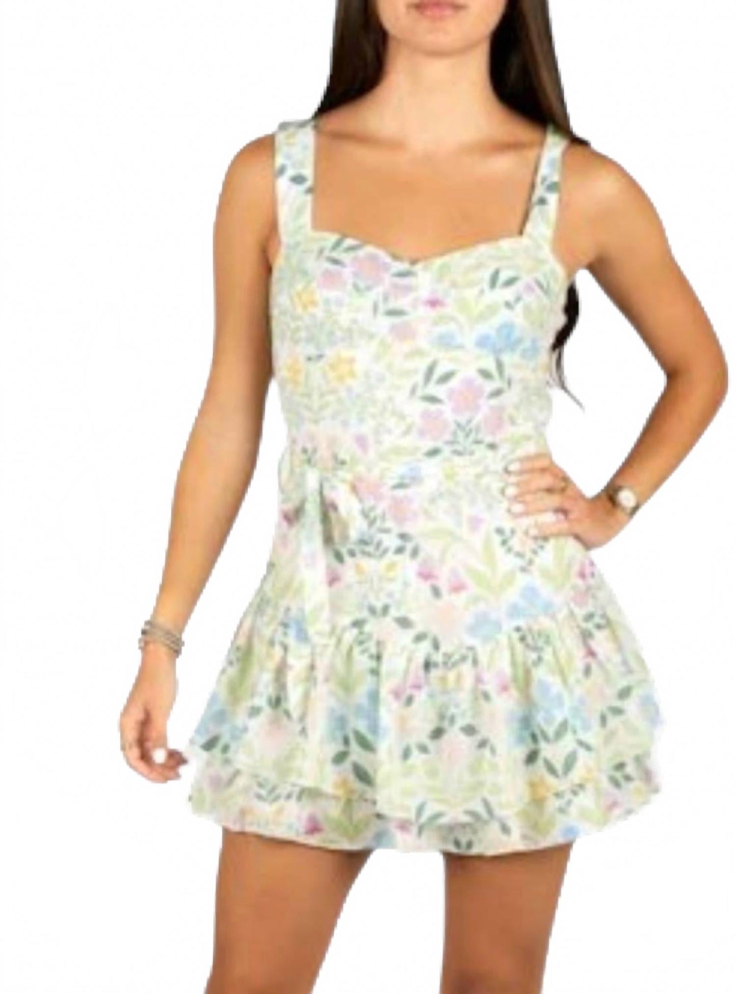Hailey Romper In Wildflower