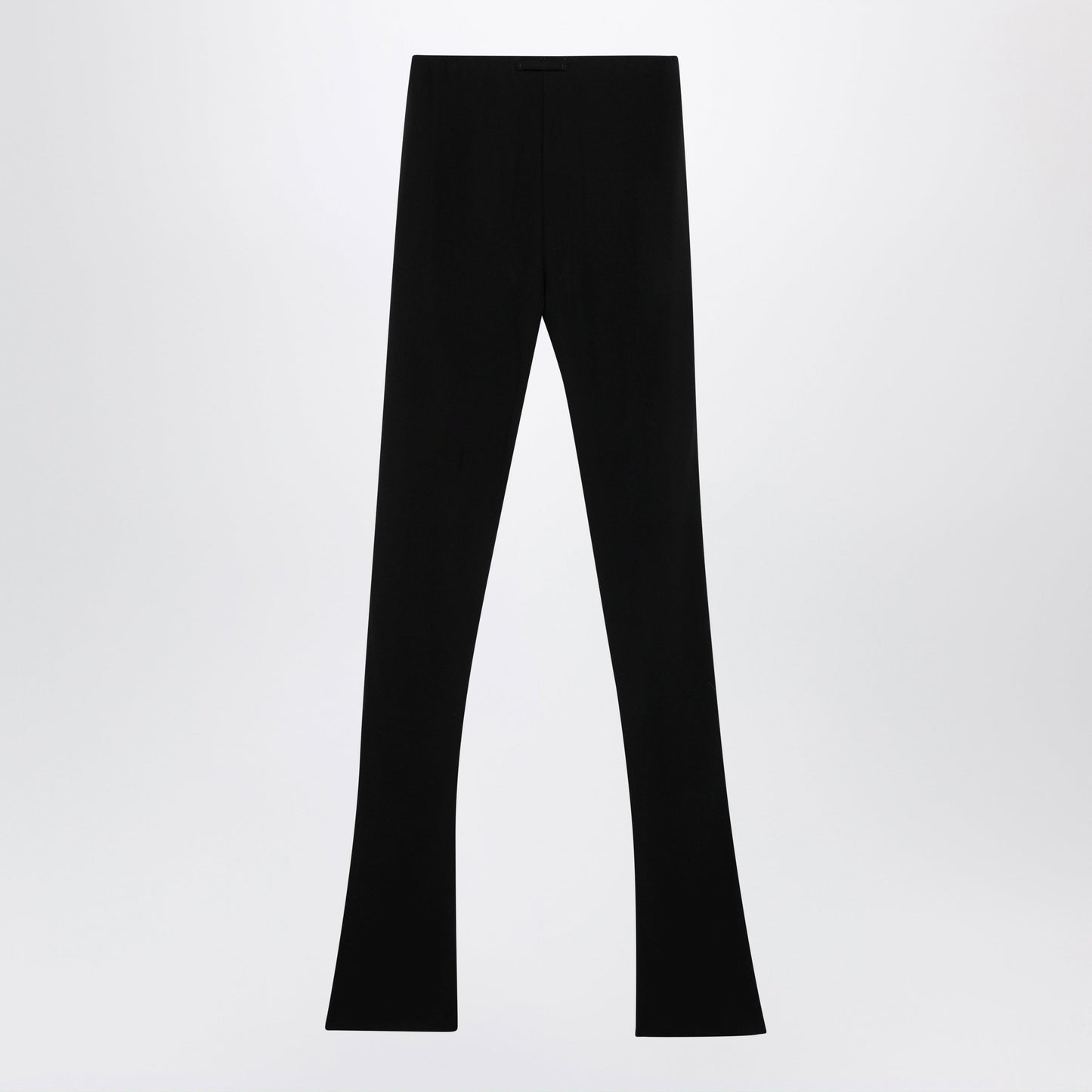 Gucci Black Trousers In Viscose Crãªpe Jersey Women