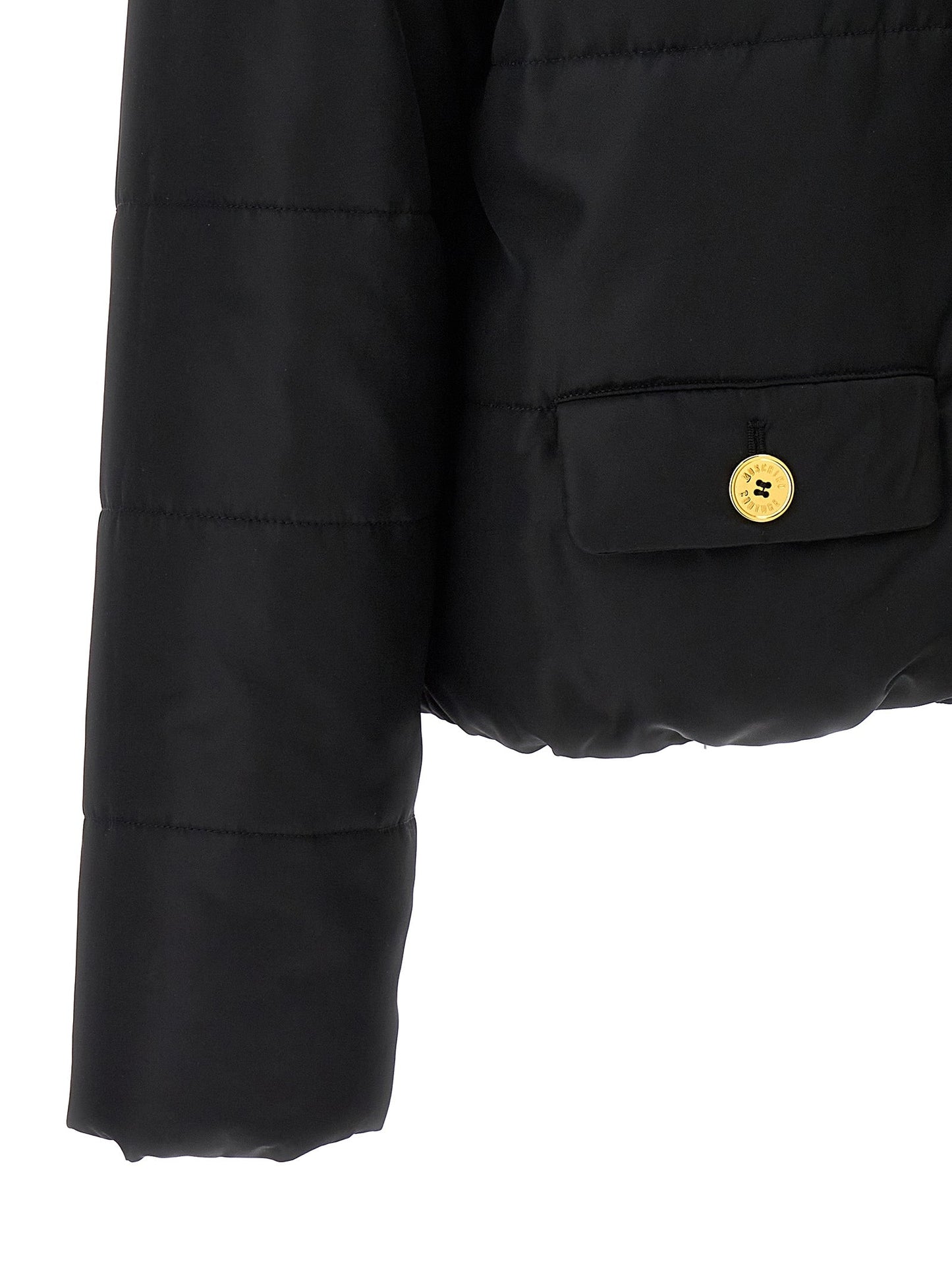 Moschino Women Logo Button Down Jacket