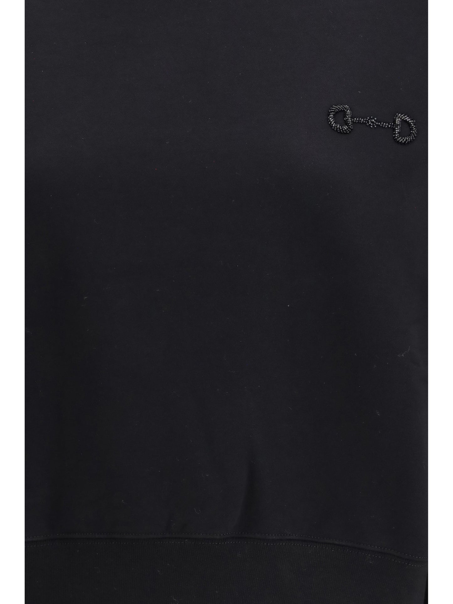 Gucci Women Brushed Cotton Jersey Sweatshirt