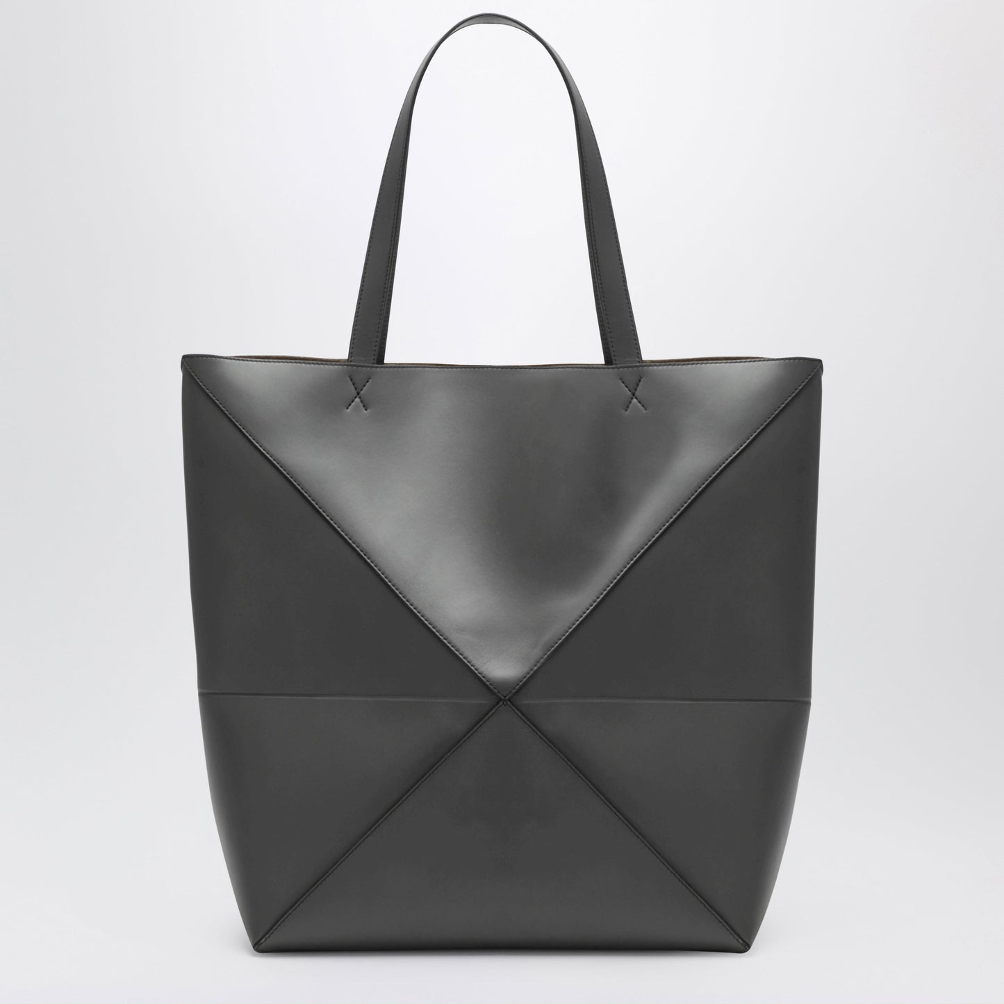 Loewe Dark Grey Puzzle Fold Tote Xl Bag Men