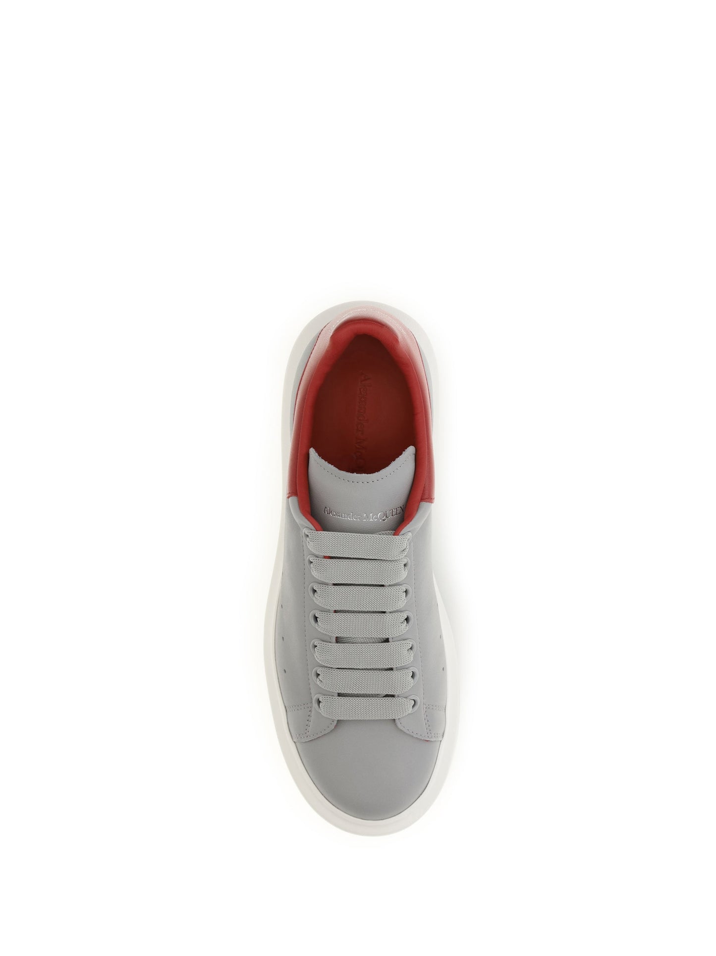 Alexander Mcqueen Men Leather Sneakers