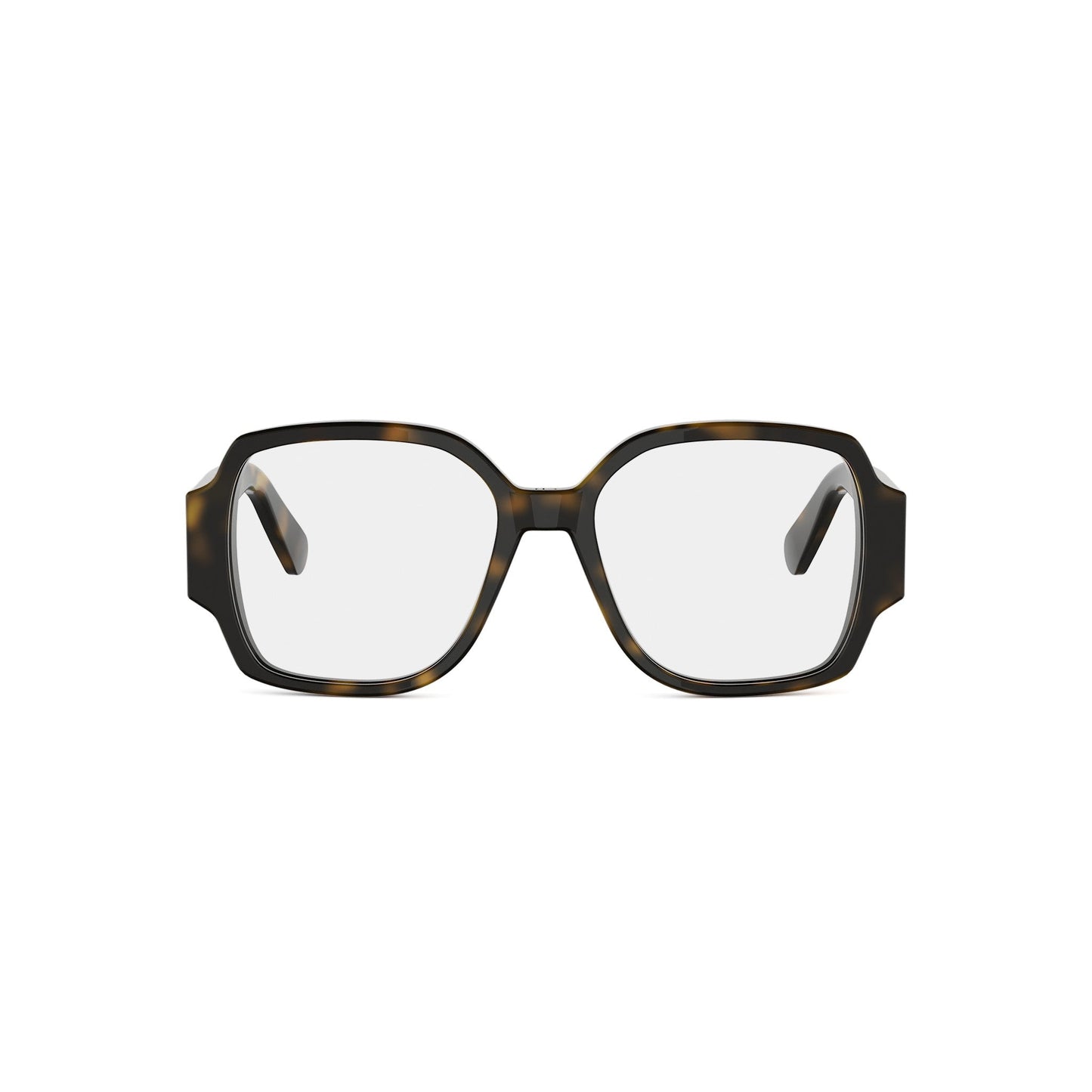 Shiny Rectangular Acetate Eyeglasses