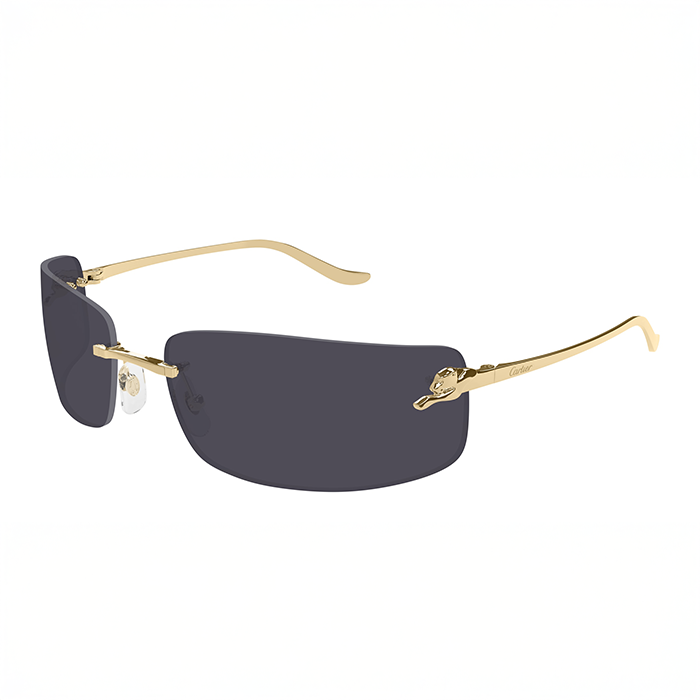 CT0503S Panthère Wrap-Around Sunglasses
