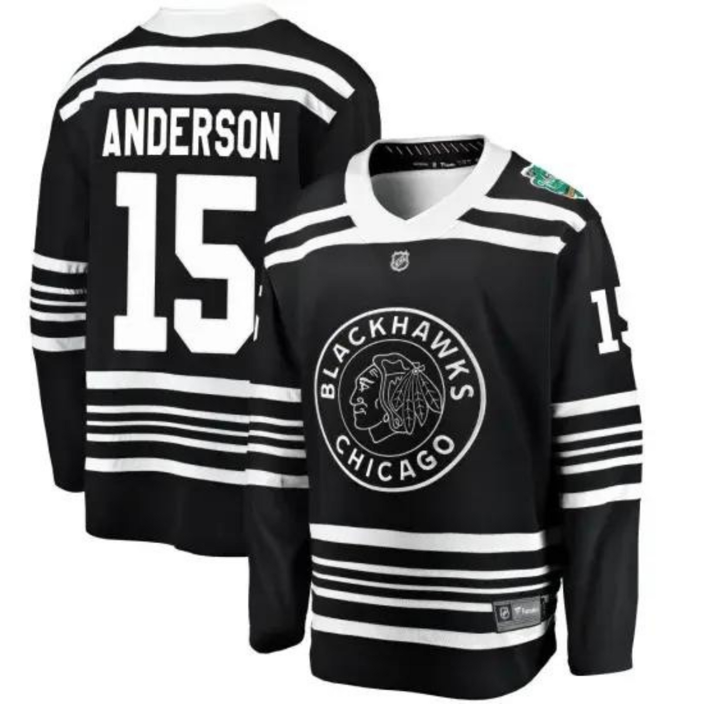 Joey Anderson Chicago Blackhawks 15 Jersey