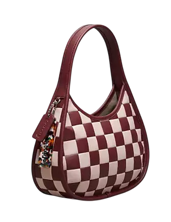 Coach Ergo Bag In Checkerboard Upcrafted Leather