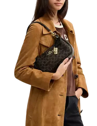 Coach Teri Shoulder Bag In Loved Signature Canvas With Charms