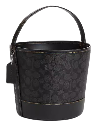 Coach Trick Or Treat Bucket In Signature Canvas With Halloween Graphic
