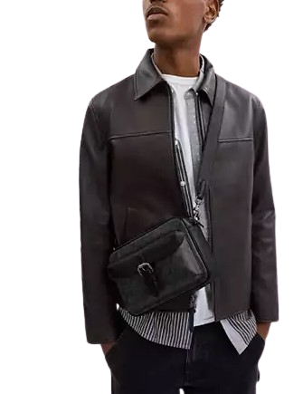 Coach Warner Crossbody Bag In Signature Canvas