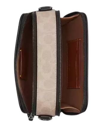 Coach Wyatt Crossbody Bag In Blocked Signature Canvas
