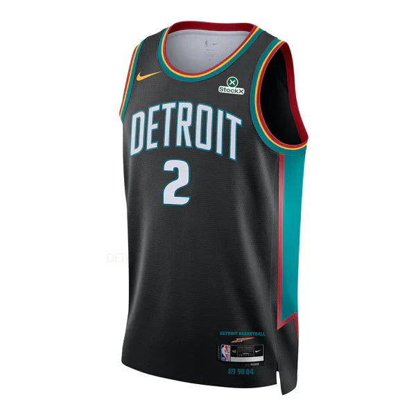 2025-26 DETROIT PISTONS CITY EDITION CADE CUNNINGHAM SWINGMAN JERSEY