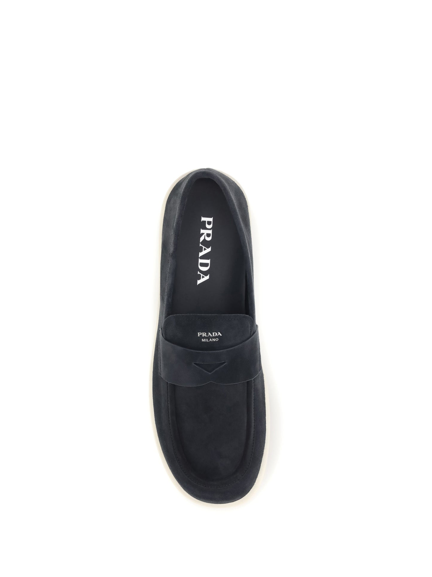 Prada Men Suede Loafers