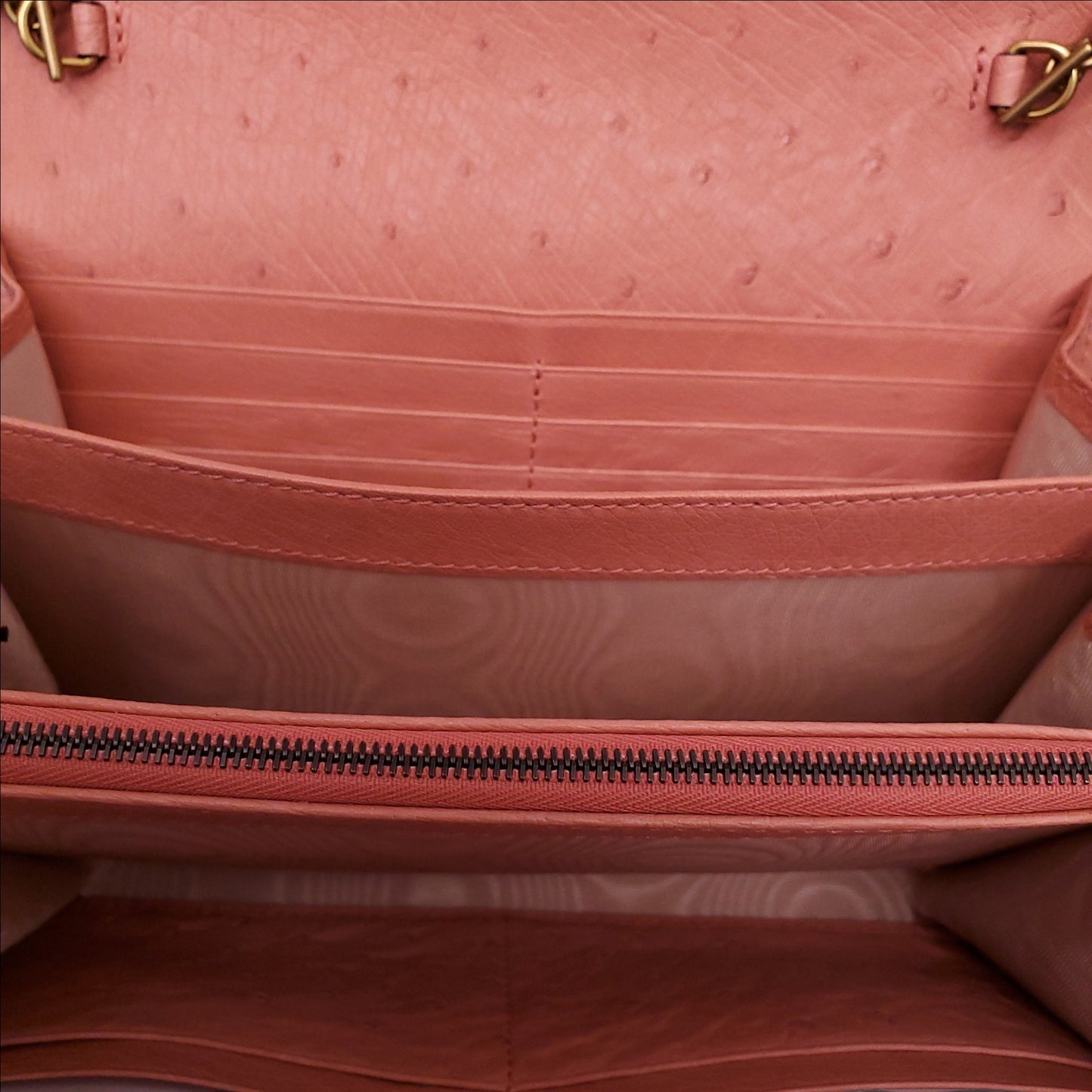 GUCCI PINK OSTRICH DIONYSUS BAG