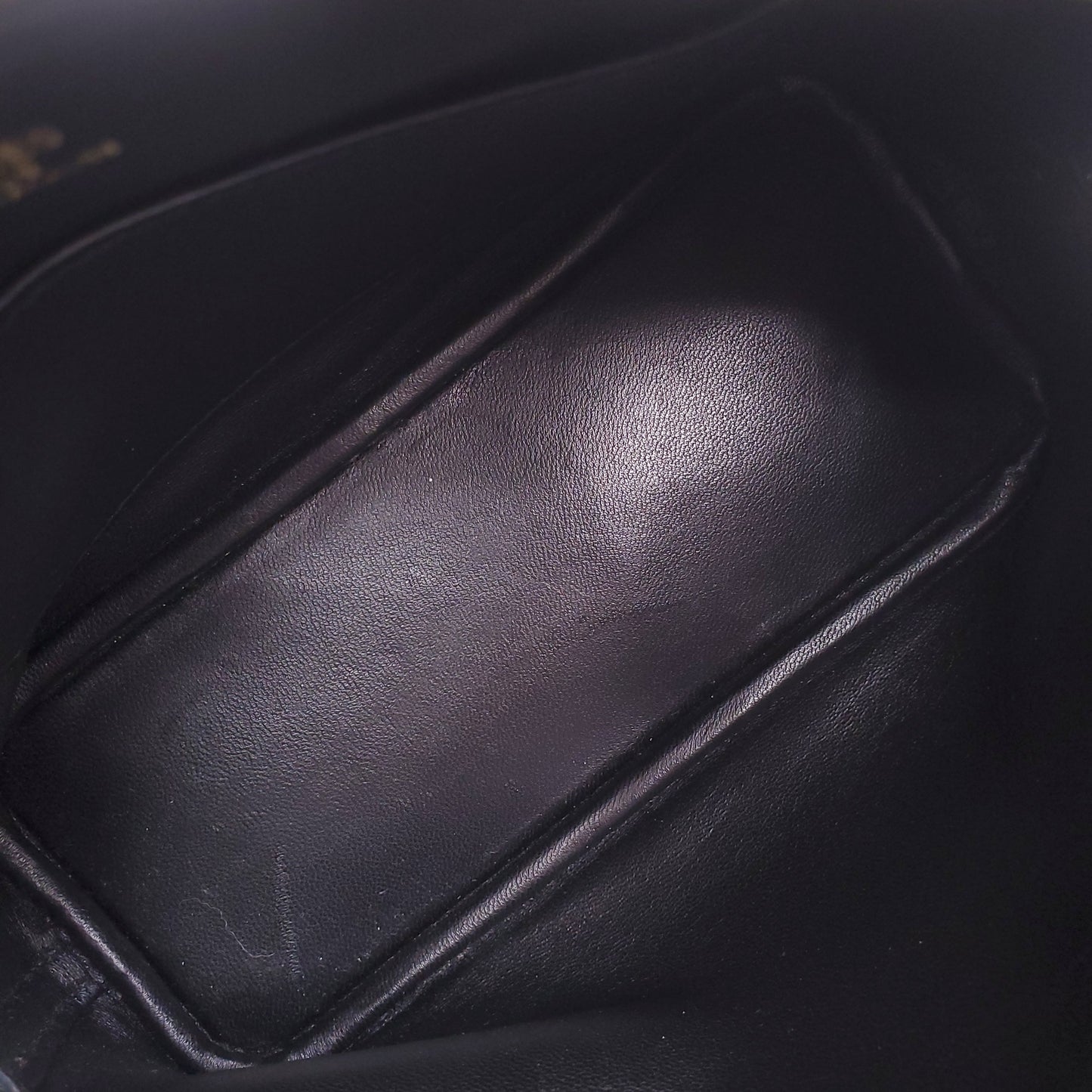 HERMÈS BLACK MINI CHEVRE BOLIDE TOP HANDLE BAG
