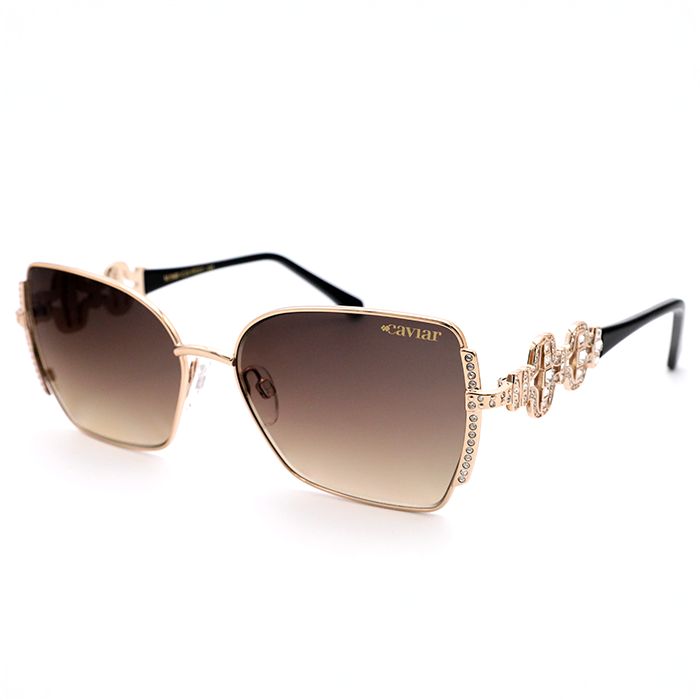 5680 C21 Gold Cat-eye Sunglasses