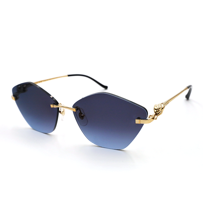 CT0429S Geometric Panthère Sunglasses