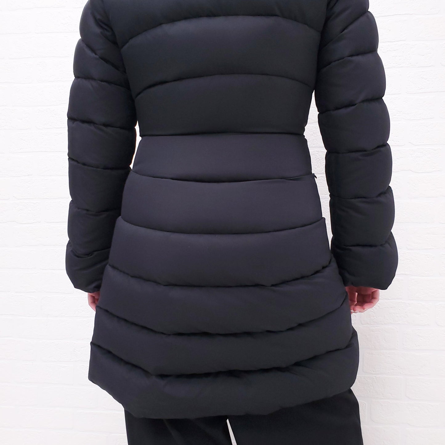 JUNYA WATANABE X COMME DES GARÇONS BLACK PUFFER JACKET - SIZE S