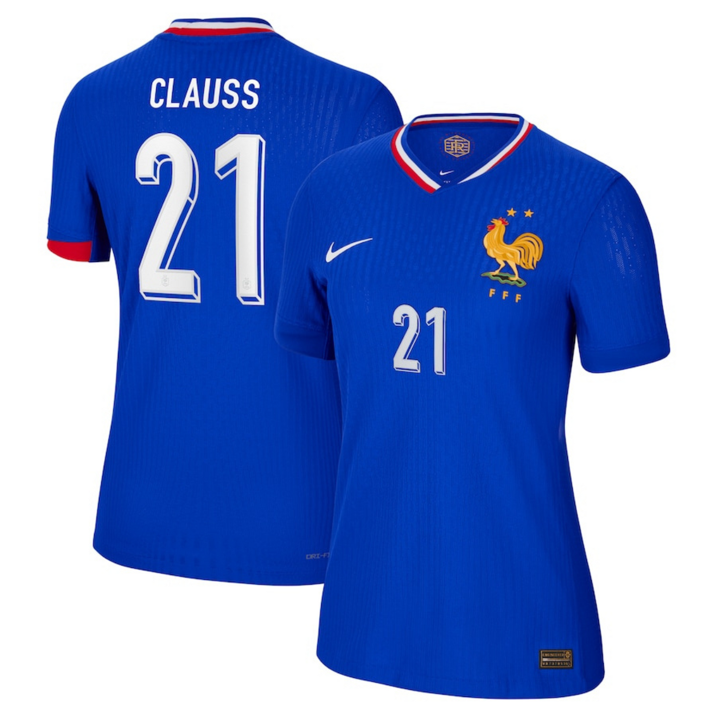 Jonathan Clauss France 21 FIFA World Cup Jersey