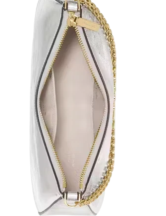 Kate Spade New York Margot Crinkle Metallic Convertible Crossbody