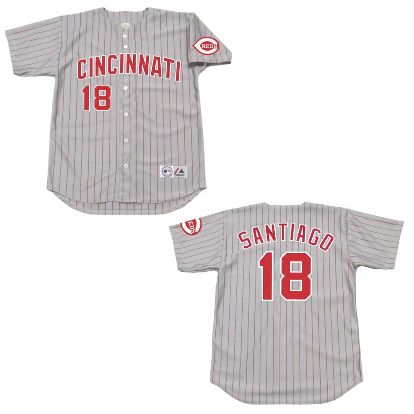 Benito Santiago Cincinnati Reds 18 Jersey