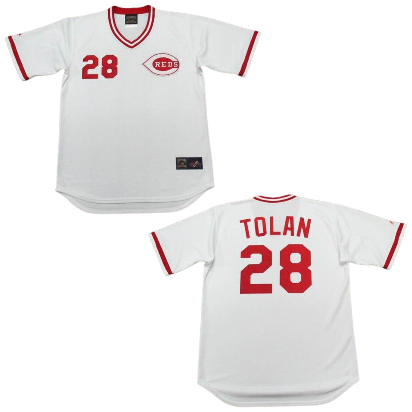 Bobby Tolan Cincinnati Reds 28 Jersey