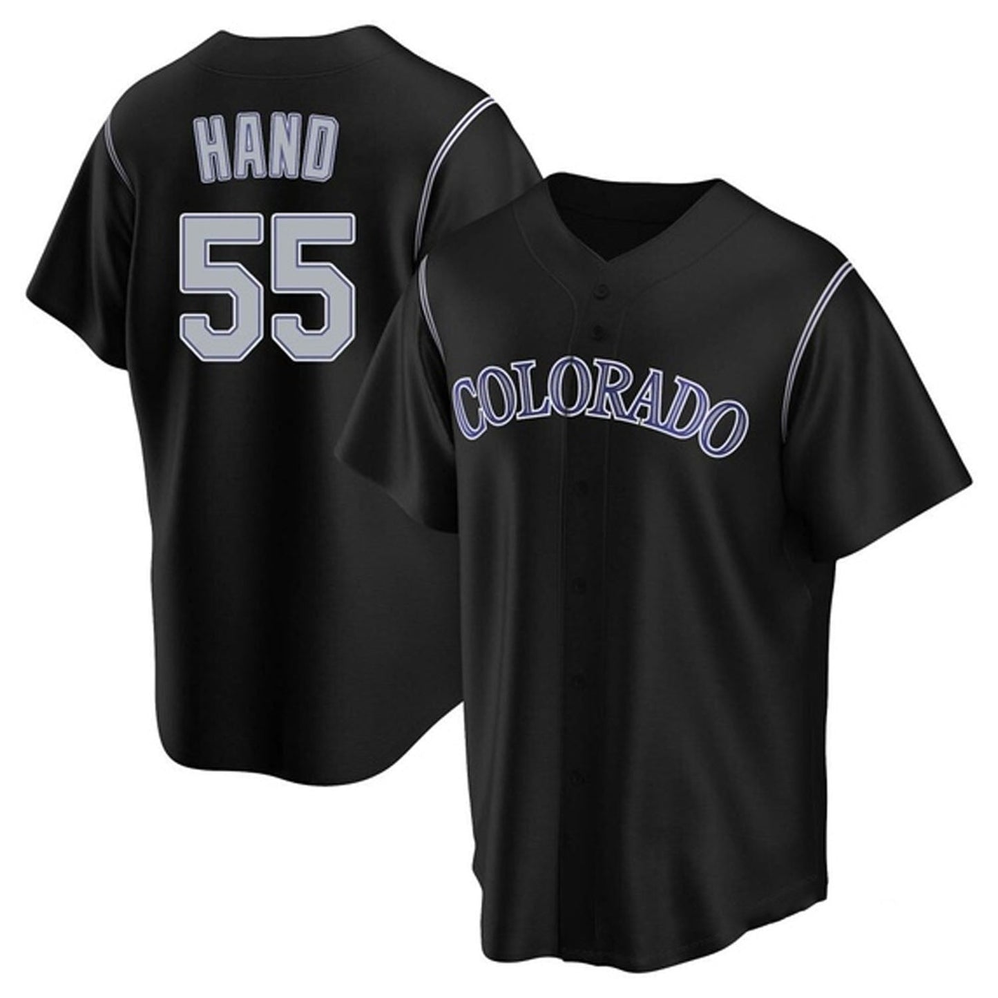 Brad Hand Colorado Rockies 55 Jersey
