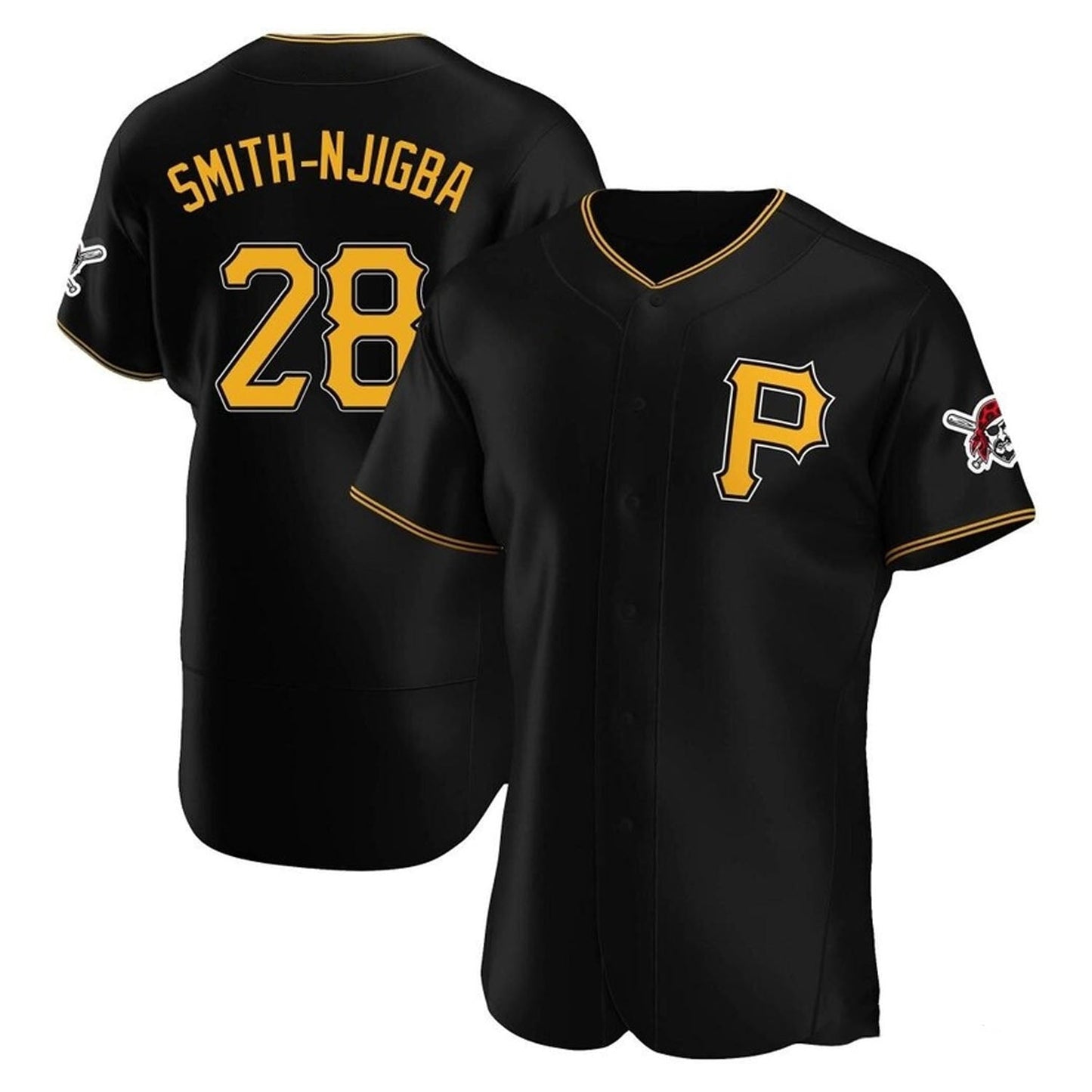 Canaan Smith-Njigba Pittsburgh Pirates 28 Jersey