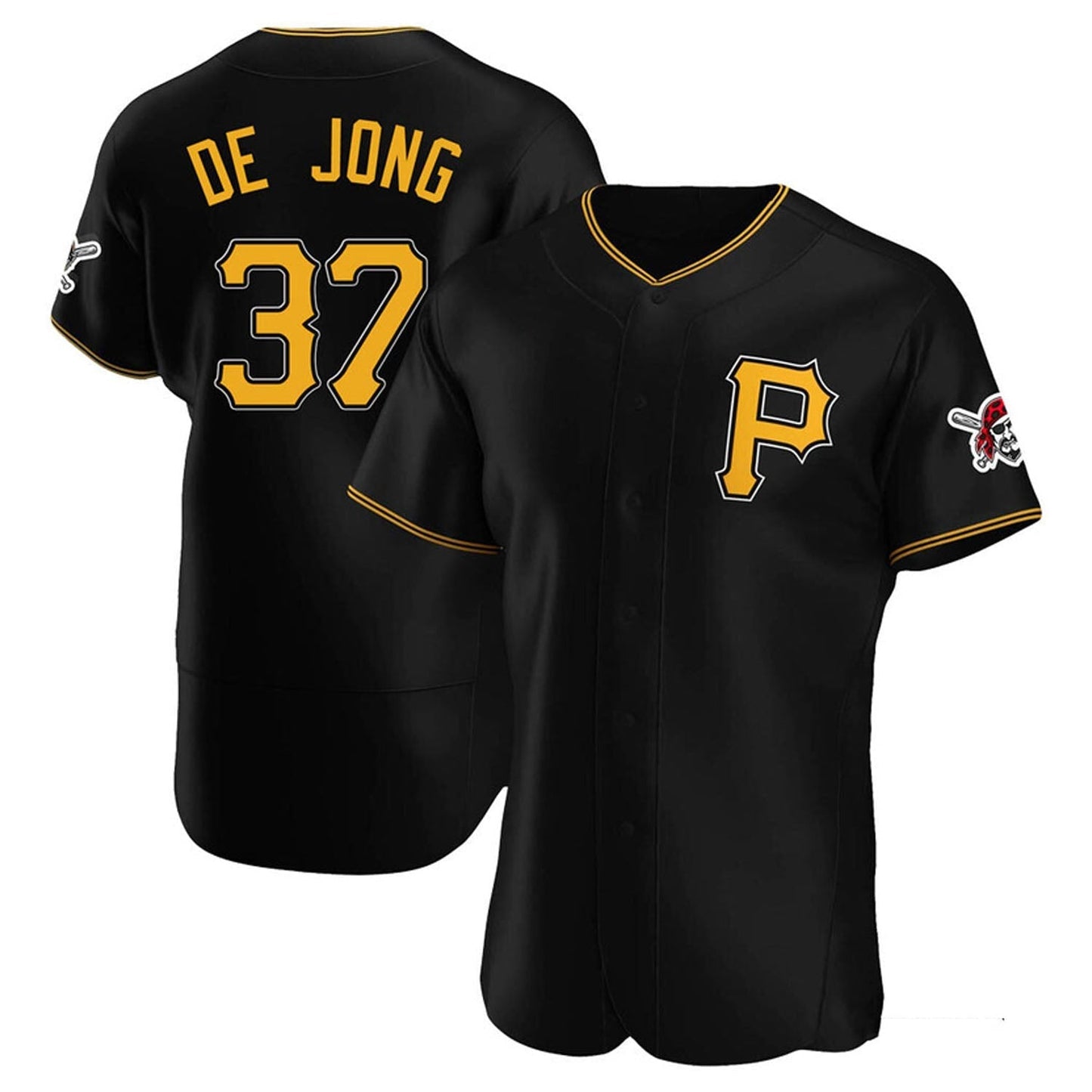 Chase De Jong Pittsburgh Pirates 37 Jersey